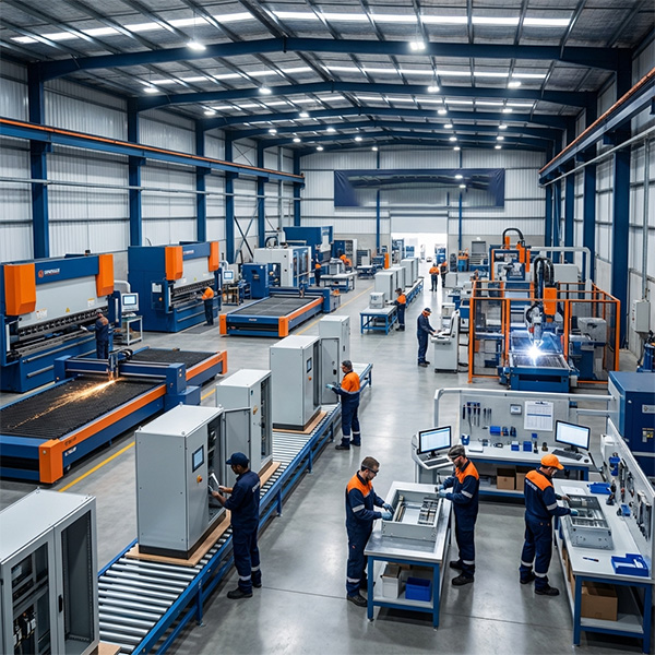 义悦电气现代化工厂车间