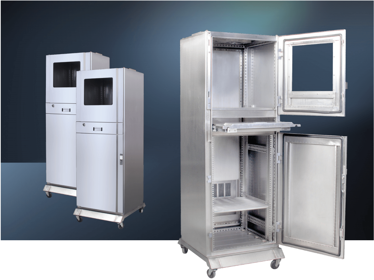 BPC不锈钢电脑柜系列